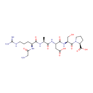 H-GLY-ARG-ALA-ASP-SER-PRO-OH,CAS No. 99896-86-3.