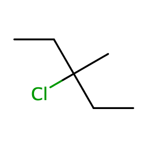 3-CHLORO-3-METHYLPENTANE,CAS No. 918-84-3.