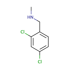 2,4-dichloro-N-methyl-Benzenemethanamine,CAS No. 5013-77-4.