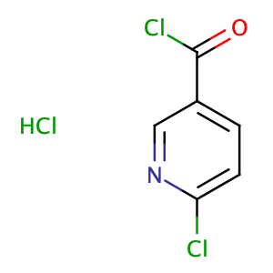 6-Chloropyridine-3-carbonyl chloride hydrochloride (1:1),CAS No. 66608-11-5.