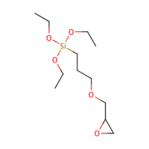 Oxirane, 2-[[3-(triethoxysilyl)propoxy]methyl]-,CAS No. 2602-34-8.