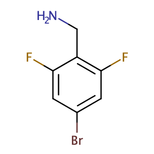 (4-bromo-2,6-difluoro-phenyl)methanamine,CAS No. 887585-99-1.