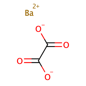 Barium oxalate,CAS No. 516-02-9.