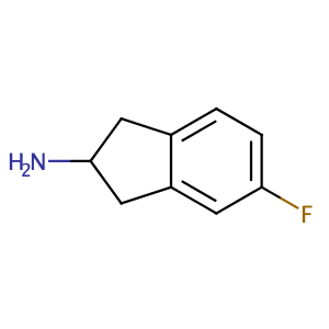 rac-5-Fluoro-2,3-dihydro-1H-inden-2-amine,CAS No. 2340-06-9.