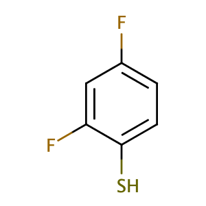 2,4-Difluorobenzenethiol,CAS No. 1996-44-7.