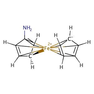 Aminoferrocene,CAS No. 1273-82-1.