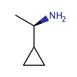 (R)-1-(Cyclopropylethyl)amine,CAS No. 6240-96-6.