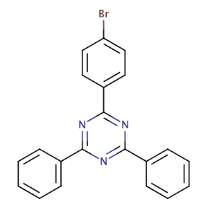 2-(4-bromophenyl)-4,6-diphenyl-1,3,5-triazine,CAS No. 23449-08-3.