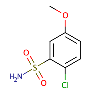 2-chloro-5-methoxybenzenesulfonamide,CAS No. 502187-53-3.