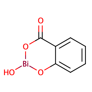Bismuth subsalicylate,CAS No. 14882-18-9.