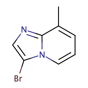 3-bromo-8-methylimidazo[1,2-a]pyridine,CAS No. 866135-66-2.