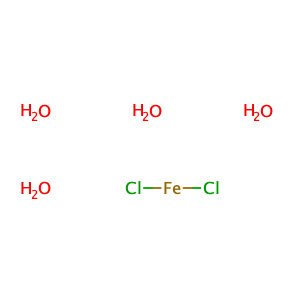 Ferrous chloride tetrahydrate,CAS No. 13478-10-9.