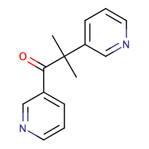 2-Methyl-1,2-di-3-pyridyl-1-propanone,CAS No. 54-36-4.