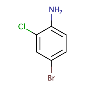 4-Bromo-2-chloroaniline,CAS No. 38762-41-3.
