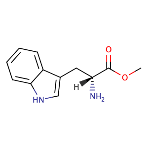 (R)-2-Amino-3-(1H-indol-3-yl)-propionic acid methyl ester,CAS No. 22032-65-1.