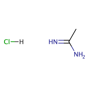 Acetimidamide hydrochloride,CAS No. 124-42-5.