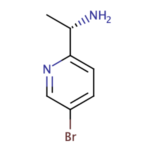 (S)-1-(5-bromopyridin-2-yl)ethanamine,CAS No. 915720-70-6.