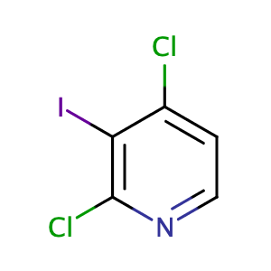 2,4-dichloro-3-iodopy-ridine,CAS No. 343781-36-2.