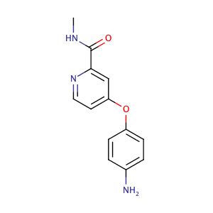 4-(4-Aminophenoxy)-N-methylpicolinamide,CAS No. 284462-37-9.