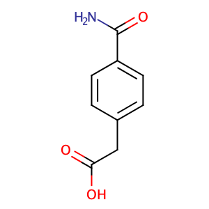 (4-carbamoylphenyl)acetic acid,CAS No. 2393-28-4.