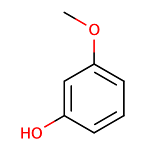 3-Methoxyphenol,CAS No. 150-19-6.