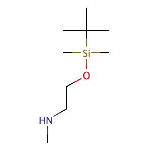 N-(2-(tert-butyldimethylsilyloxy)ethyl)methylamine,CAS No. 204580-28-9.