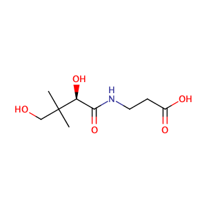 (R)-3-(2,4-Dihydroxy-3,3-dimethylbutanamido)propanoic acid,CAS No. 79-83-4.