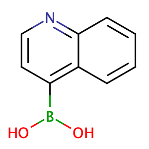 Quinolin-4-ylboronic acid,CAS No. 371764-64-6.