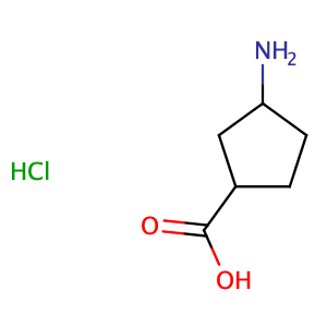 3-Aminocyclopentanecarboxylic acid hydrochloride,CAS No. 1203306-05-1.