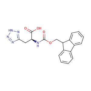 (S)-2-((((9H-fluoren-9-yl)methoxy)carbonyl)amino)-3-(2H-tetrazol-5-yl)propanoic acid,CAS No. 954147-35-4.