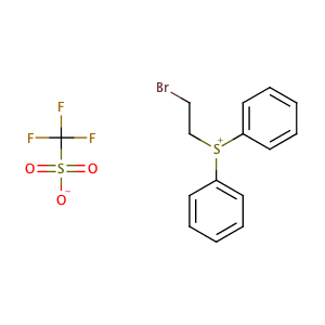 (2-Bromoethyl)diphenylsulfonium trifluoromethanesulfonate,CAS No. 247129-85-7.