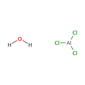 Aluminum chloride hydrate,CAS No. 10124-27-3.