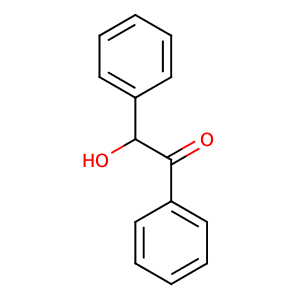 Benzoin,CAS No. 119-53-9.