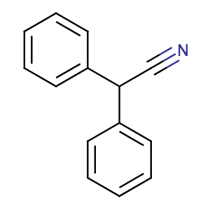 2,2-Diphenylacetonitrile,CAS No. 86-29-3.