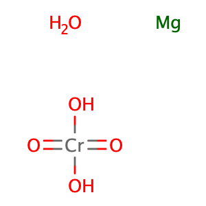 Magnesium chromate hydrate,CAS No. 23371-94-0.