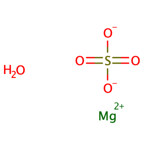 Magnesium sulfate monohydrate,CAS No. 14168-73-1.