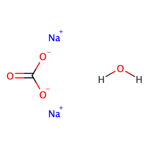 Sodium carbonate hydrate,CAS No. 24551-51-7.