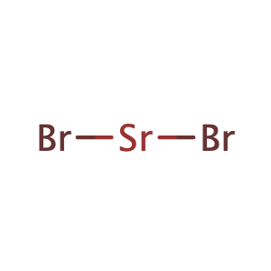 Strontium bromide,CAS No. 10476-81-0.