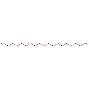 3,6,9,12,15-Pentaoxaheptadecane-1,17-diyl Bis-amine,CAS No. 72236-26-1.