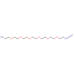 2-[2-[2-[2-[2-[2-(2-azidoethoxy)ethoxy]ethoxy]ethoxy]ethoxy]ethoxy]ethanamine,CAS No. 957486-82-7.