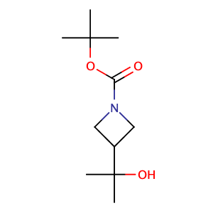 tert-Butyl 3-(2-hydroxypropan-2-yl)azetidine-1-carboxylate,CAS No. 1257293-79-0.