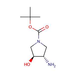 (3S,4S)-tert-butyl 3-amino-4-hydroxypyrrolidine-1-carboxylate,CAS No. 190792-74-6.