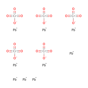 LEAD CHROMATE SULFATE (PB9(CRO4)5(SO4)4),CAS No. 51899-02-6.
