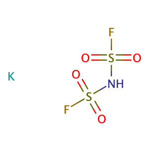 Potassiumbis(fluorosulfonyl)imide,CAS No. 14984-76-0.