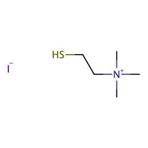 Ethanaminium,2-mercapto-N,N,N-trimethyl-, iodide (1:1),CAS No. 7161-73-1.