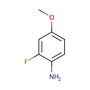 2-Fluoro-4-methoxyaniline,CAS No. 458-52-6.