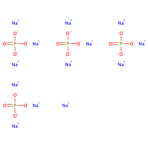 tridecasodium hypochloritetetrakis(phosphate),CAS No. 11084-85-8.