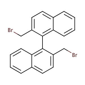 (1R)-2,2'-bis(bromomethyl)-1,1'-Binaphthalene,CAS No. 86631-56-3.