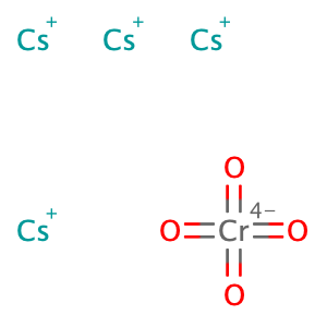 Cesium chromate,CAS No. 56320-90-2.