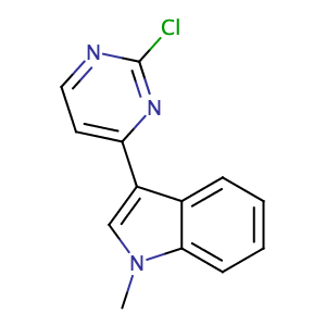 1H-Indole, 3-(2-chloro-4-pyrimidinyl)-1-methyl-,CAS No. 1032452-86-0.